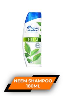 H&s Neem Shampoo 180ml